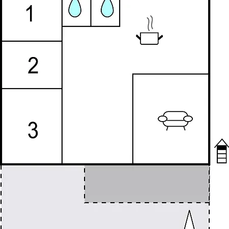 Апартаменты 3 Bedroom In